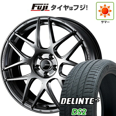 【新品国産車用5穴114.3】 夏タイヤ ホイール4本セット 245/40R19 デリンテ DS2(限定) WEDS ウェッズスポーツ SA-27R 8J 19インチ(送料無料)