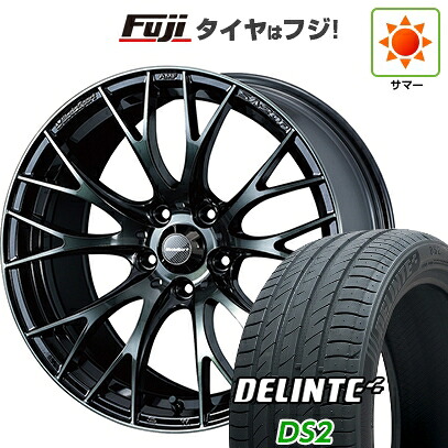 【新品国産車用5穴114.3】 夏タイヤ ホイール4本セット 215/50R18 デリンテ DS2(限定) WEDS ウェッズスポーツ SA-20R 7.5J 18インチ(送料無料)