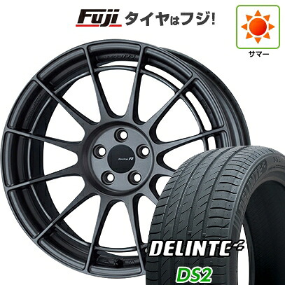 【新品国産車用5穴100】 夏タイヤ ホイール4本セット 205/50R17 デリンテ DS2(限定) ENKEI エンケイ Racing Revolution NT03 RR 7J 17インチ(送料無料)|フジコーポレーション