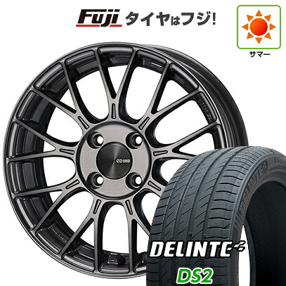【新品国産車用5穴100】 夏タイヤ ホイール4本セット 205/50R17 デリンテ DS2(限定) ENKEI エンケイ PerformanceLine PFM1 7J 17インチ(送料無料)
