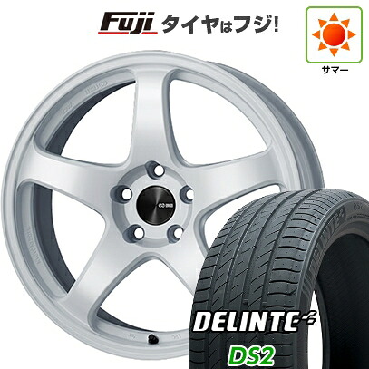 【新品国産車用5穴114.3】 夏タイヤ ホイール4本セット 245/40R19 デリンテ DS2(限定) ENKEI エンケイ PerformanceLine PF05 8J 19インチ(送料無料)