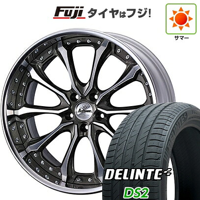 【新品国産車用5穴114.3】 夏タイヤ ホイール4本セット 225/45R19 デリンテ DS2(限定) WEDS ウェッズ クレンツェ ヴェルサム 8J 19インチ(送料無料)