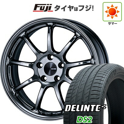 【新品国産車用5穴114.3】 夏タイヤ ホイール4本セット 215/50R18 デリンテ DS2(限定) ENKEI エンケイ PerformanceLine PF09 LIMITED EDITION 7.5J 18インチ(送料無料)