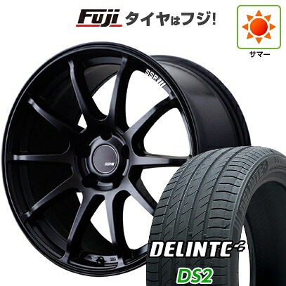 【新品国産車用5穴100】 夏タイヤ ホイール4本セット 225/60R17 デリンテ DS2(限定) SSR GT GTV02 7J 17インチ(送料無料)