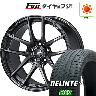 【新品国産車用5穴114.3】 夏タイヤ ホイール4本セット 245/45R19 デリンテ DS2(限定) SSR ライナー タイプ10モノブロック 8J 19インチ(送料無料)|フジコーポレーション