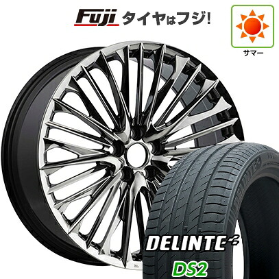 【新品国産車用5穴114.3】 夏タイヤ ホイール4本セット 245/40R20 デリンテ DS2(限定) WALD ヴァルド ジェニュインライン F-001 8.5J 20インチ(送料無料)|フジコーポレーション