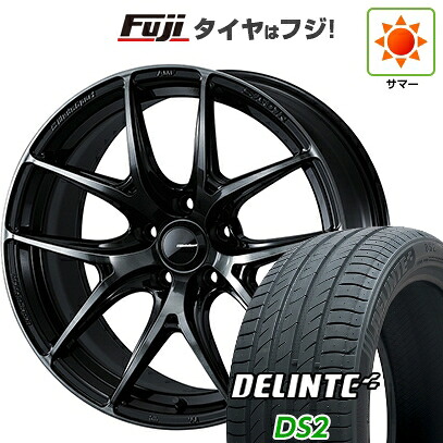 【新品国産車用5穴114.3】 夏タイヤ ホイール4本セット 215/50R18 デリンテ DS2(限定) WEDS ウェッズスポーツ SA-01R 7.5J 18インチ(送料無料) 93,170円