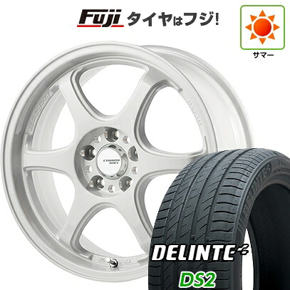 【新品国産車用5穴114.3】 夏タイヤ ホイール4本セット 215/50R18 デリンテ DS2(限定) ゴジゲン PROレーサー キャノンボール 7.5J 18インチ(送料無料)