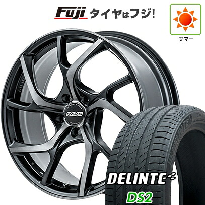 【新品国産車用5穴114.3】 夏タイヤ ホイール4本セット 225/45R19 デリンテ DS2(限定) RAYS レイズ VMF C-01 PREMIUM 8.5J 19インチ(送料無料)
