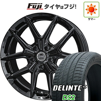 【新品国産車用5穴100】 夏タイヤ ホイール4本セット 215/45R17 デリンテ DS2(限定) 共豊 スマック IG-TEC 7J 17インチ(送料無料)