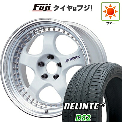 【新品国産車用5穴100】 夏タイヤ ホイール4本セット 215/45R17 デリンテ DS2(限定) WORK ワーク マイスター S1 3P 7J 17インチ(送料無料)｜フジコーポレーション