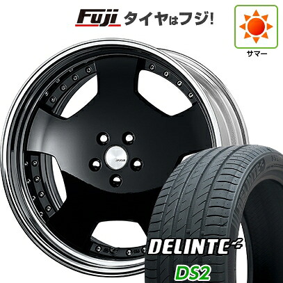 【新品国産車用5穴114.3】 夏タイヤ ホイール4本セット 245/35R21 デリンテ DS2(限定) WORK ワーク ランベック LDZ 9J 21インチ(送料無料)