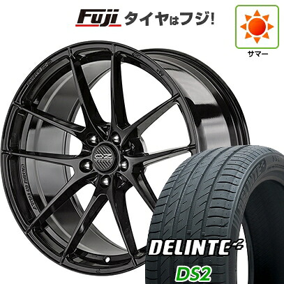 【新品国産車用5穴114.3】 夏タイヤ ホイール4本セット 225/45R19 デリンテ DS2(限定) OZ レッジェーラHLT 8J 19インチ(送料無料)