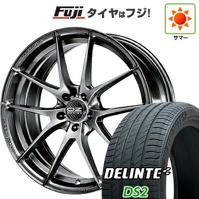 【新品国産車用5穴114.3】 夏タイヤ ホイール4本セット 225/45R19 デリンテ DS2(限定) OZ レッジェーラHLT 8J 19インチ(送料無料)