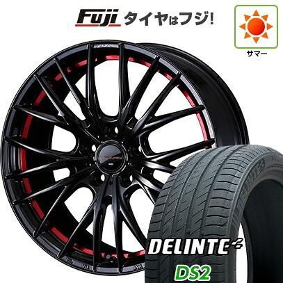 【新品国産車用5穴114.3】 夏タイヤ ホイール4本セット 215/50R18 デリンテ DS2(限定) WEDS ウェッズ ノヴァリス ローグ QR 7J 18インチ(送料無料)