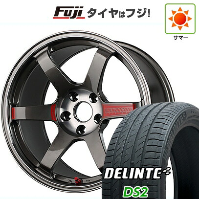 【新品国産車用5穴114.3】 夏タイヤ ホイール4本セット 245/45R19 デリンテ DS2(限定) RAYS レイズ ボルクレーシング TE37 サーガ SL 9J 19インチ(送料無料)