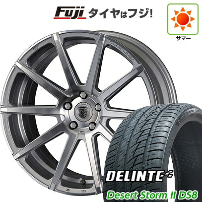 【新品国産車用5穴114.3】 夏タイヤ ホイール4本セット 225/35R20 デリンテ デザートストームII DS8(限定) クリムソン クラブリネア マルディーニ FF 8.5J 20インチ(送料無料)|フジコーポレーション