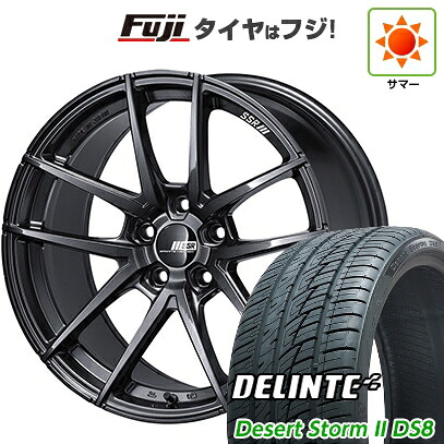 【新品国産車用5穴114.3】 夏タイヤ ホイール4本セット 225/35R20 デリンテ デザートストームII DS8(限定) SSR ライナー タイプ10モノブロック 8.5J 20インチ(送料無料)