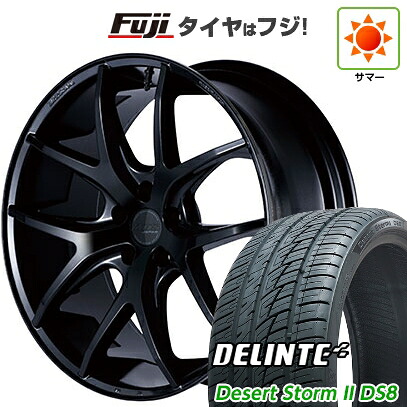【新品国産車用5穴114.3】 夏タイヤ ホイール4本セット 225/35R20 デリンテ デザートストームII DS8(限定) エムテクノ M.T.S.JAPAN SSL5 8.5J 20インチ(送料無料) 116,250円