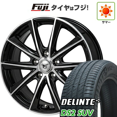 【新品国産車用5穴114.3】 夏タイヤ ホイール4本セット 225/60R18 デリンテ DS2 SUV(限定) モンツァ JPスタイル MJ01 7.5J 18インチ(送料無料)