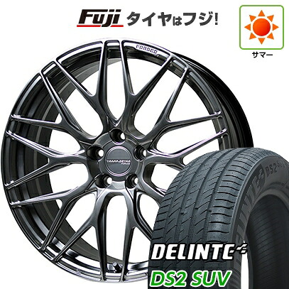 【新品国産車用5穴114.3】 夏タイヤ ホイール4本セット 235/55R20 デリンテ DS2 SUV(限定) ホットスタッフ トラフィックスターフォージド TSF-01 8.5J 20インチ(送料無料)