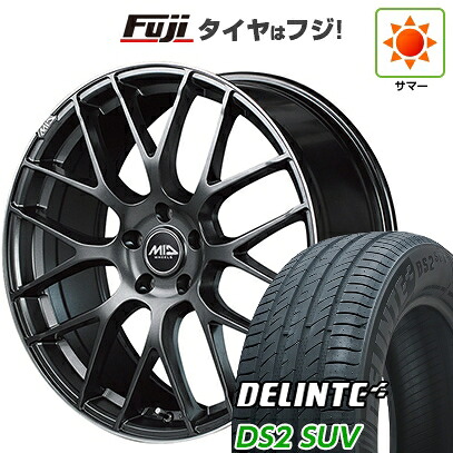 【新品国産車用5穴114.3】 夏タイヤ ホイール4本セット 225/55R18 デリンテ DS2 SUV(限定) MID WHEELS MID EXCLUSIVE 028F 7J 18インチ(送料無料)