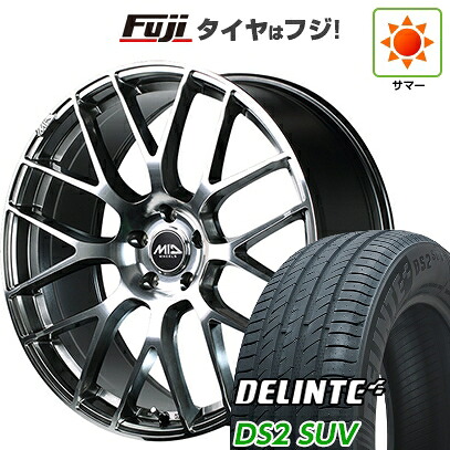 【新品国産車用5穴114.3】 夏タイヤ ホイール4本セット 225/60R18 デリンテ DS2 SUV(限定) MID WHEELS MID EXCLUSIVE 028F 7J 18インチ(送料無料)|フジコーポレーション