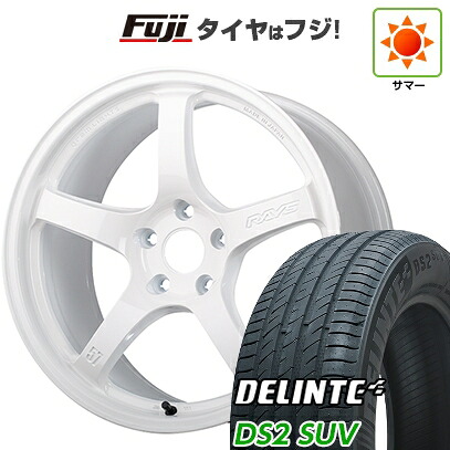 【新品国産車用5穴114.3】 夏タイヤ ホイール4本セット 235/50R18 デリンテ DS2 SUV(限定) RAYS レイズ グラムライツ 57CR LIMITED (OXZ) 8.5J 18インチ(送料無料)