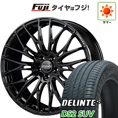 【新品国産車用5穴114.3】 夏タイヤ ホイール4本セット 225/55R18 デリンテ DS2 SUV(限定) RAYS レイズ ホムラ 2X10BD 7.5J 18インチ(送料無料)|フジコーポレーション