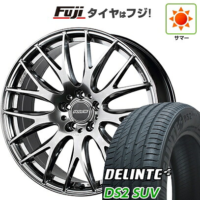 【新品国産車用5穴114.3】 夏タイヤ ホイール4本セット 235/50R18 デリンテ DS2 SUV(限定) RAYS レイズ ホムラ 2X9Plus 8J 18インチ(送料無料)