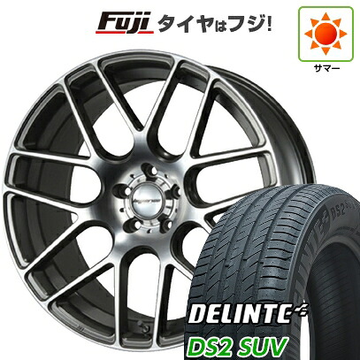 【新品国産車用5穴114.3】 夏タイヤ ホイール4本セット 235/55R20 デリンテ DS2 SUV(限定) MLJ ハイペリオン CVM 8.5J 20インチ(送料無料)