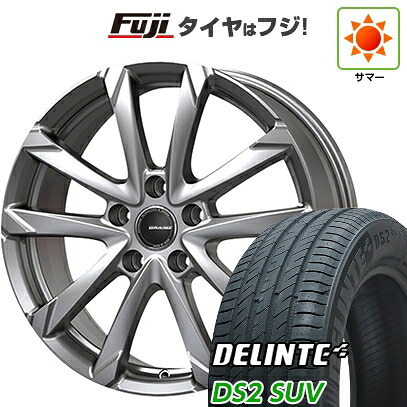 【新品国産車用5穴114.3】 夏タイヤ ホイール4本セット 225/55R18 デリンテ DS2 SUV(限定) コーセイ クレイシズ GC36F 7J 18インチ(送料無料)｜フジコーポレーション