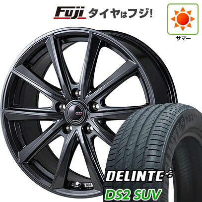 【新品国産車用5穴114.3】 夏タイヤ ホイール4本セット 225/60R18 デリンテ DS2 SUV(限定) モンツァ ZACK Sport-FT 7.5J 18インチ(送料無料)｜フジコーポレーション