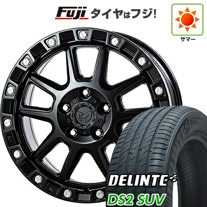 【新品国産車用5穴114.3】 夏タイヤ ホイール4本セット 225/55R18 デリンテ DS2 SUV(限定) トライスター MKW M205 JP Spec 8J 18インチ(送料無料)
