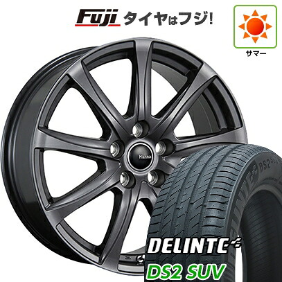 【新品国産車用5穴114.3】 夏タイヤ ホイール4本セット 235/55R20 デリンテ DS2 SUV(限定) TWS ハンナ TL9 トヨタ・レクサス専用 8.5J 20インチ(送料無料)|フジコーポレーション
