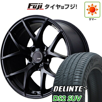【新品国産車用5穴114.3】 夏タイヤ ホイール4本セット 235/50R18 デリンテ DS2 SUV(限定) SSR GT GTV03 8J 18インチ(送料無料)｜フジコーポレーション