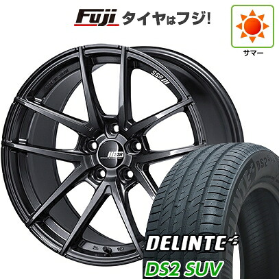 【新品国産車用5穴114.3】 夏タイヤ ホイール4本セット 225/55R18 デリンテ DS2 SUV(限定) SSR ライナー タイプ10モノブロック 7.5J 18インチ(送料無料)