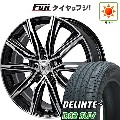 【新品国産車用5穴114.3】 夏タイヤ ホイール4本セット 225/60R18 デリンテ DS2 SUV(限定) モンツァ JPスタイル MJ-X 7.5J 18インチ(送料無料)