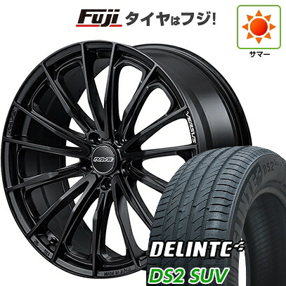 【新品国産車用5穴114.3】 夏タイヤ ホイール4本セット 225/55R18 デリンテ DS2 SUV(限定) RAYS レイズ ベルサス ヴォウジェ SE 7J 18インチ(送料無料)