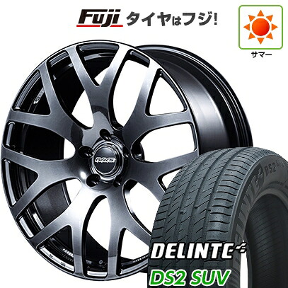 【新品国産車用5穴114.3】 夏タイヤ ホイール4本セット 225/55R18 デリンテ DS2 SUV(限定) RAYS レイズ VMF S-01 7.5J 18インチ(送料無料)