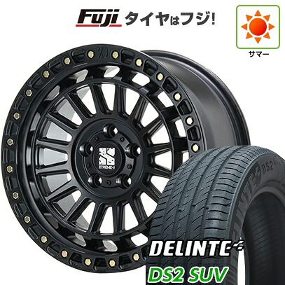 【新品国産車用5穴114.3】 夏タイヤ ホイール4本セット 225/60R18 デリンテ DS2 SUV(限定) MLJ エクストリームJ XJ08 8J 18インチ(送料無料)|フジコーポレーション