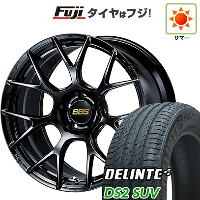 【新品国産車用5穴114.3】 夏タイヤ ホイール4本セット 225/55R18 デリンテ DS2 SUV(限定) BBS JAPAN RE-V7 7.5J 18インチ(送料無料) 224,050円