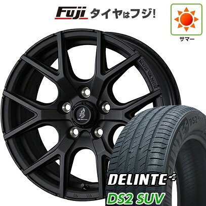 【新品国産車用5穴114.3】 夏タイヤ ホイール4本セット 225/55R18 デリンテ DS2 SUV(限定) WEDS ウェッズアドベンチャー マッドヴァンス SD 7.5J 18インチ(送料無料)|フジコーポレーション