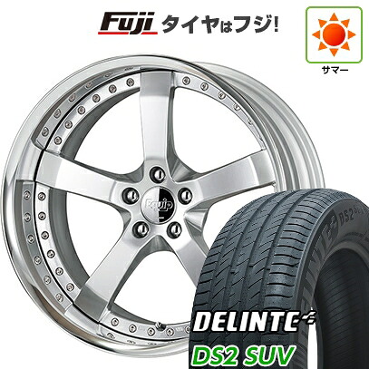 【新品国産車用5穴114.3】 夏タイヤ ホイール4本セット 255/45R20 デリンテ DS2 SUV(限定) WORK ワーク エクイップ E05 8.5J 20インチ(送料無料)