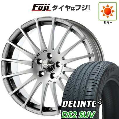 【新品国産車用5穴114.3】 夏タイヤ ホイール4本セット 235/50R18 デリンテ DS2 SUV(限定) OZ スーパーツーリズモ GT 8J 18インチ(送料無料)|フジコーポレーション