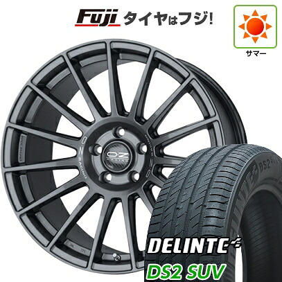 【新品国産車用5穴114.3】 夏タイヤ ホイール4本セット 235/55R20 デリンテ DS2 SUV(限定) OZ スーパーツーリズモ ダカール 8.5J 20インチ(送料無料)
