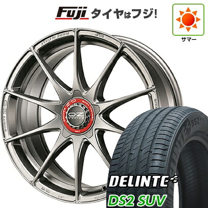 【新品国産車用5穴114.3】 夏タイヤ ホイール4本セット 225/60R18 デリンテ DS2 SUV(限定) OZ フォーミュラHLT 7.5J 18インチ(送料無料)｜フジコーポレーション