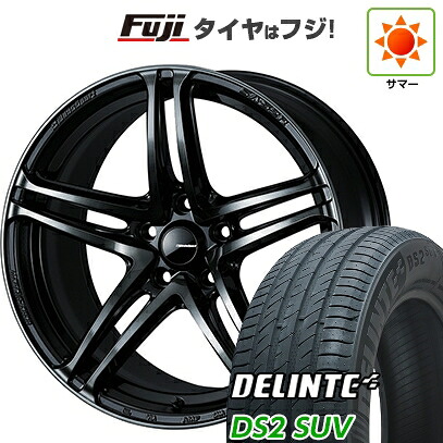 【新品国産車用5穴114.3】 夏タイヤ ホイール4本セット 225/55R18 デリンテ DS2 SUV(限定) WEDS ウェッズスポーツ SA-52R 8J 18インチ(送料無料)