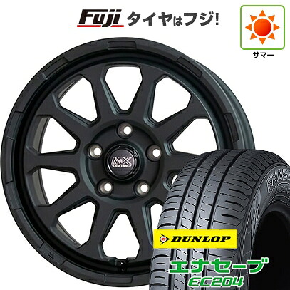 【新品国産車用5穴114.3】 夏タイヤ ホイール4本セット 215/60R17 ダンロップ エナセーブ EC204 ホットスタッフ マッドクロス レンジャー 7J 17インチ(送料無料)