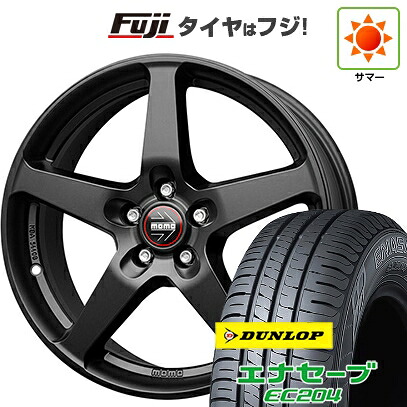 【新品国産車用5穴114.3】 夏タイヤ ホイール4本セット 215/60R17 ダンロップ エナセーブ EC204 モモ ファイブ 7J 17インチ(送料無料)